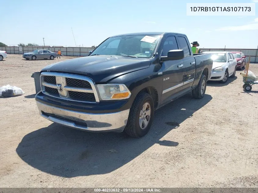 2010 Dodge Ram 1500 Slt/Sport/Trx VIN: 1D7RB1GT1AS107173 Lot: 40233632