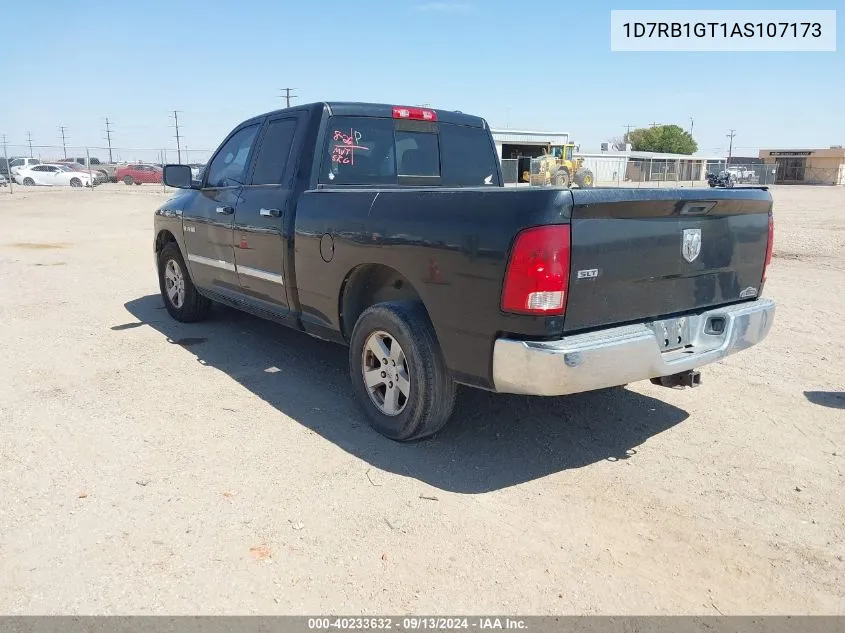 2010 Dodge Ram 1500 Slt/Sport/Trx VIN: 1D7RB1GT1AS107173 Lot: 40233632