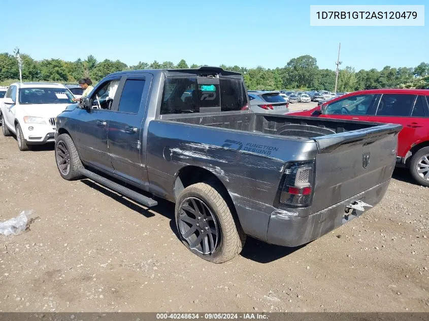 2010 Dodge Ram 1500 VIN: 1D7RB1GT2AS120479 Lot: 40248634