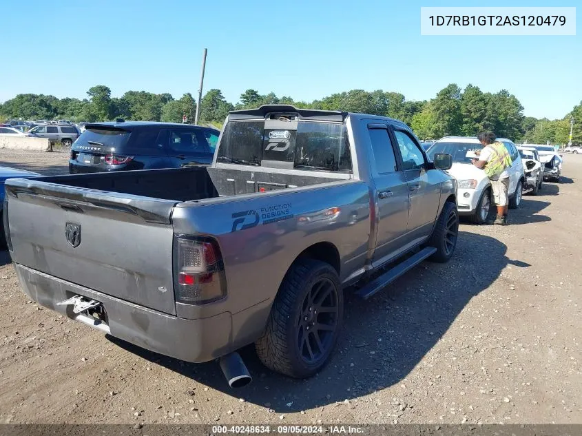 2010 Dodge Ram 1500 VIN: 1D7RB1GT2AS120479 Lot: 40248634