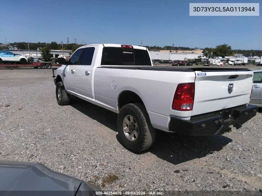 2010 Dodge Ram 3500 Slt VIN: 3D73Y3CL5AG113944 Lot: 40254470