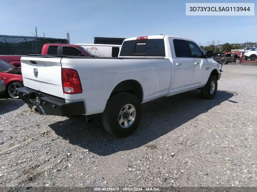 2010 Dodge Ram 3500 Slt VIN: 3D73Y3CL5AG113944 Lot: 40254470