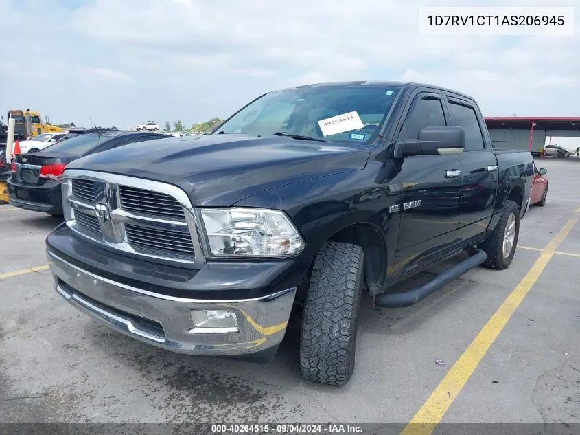 1D7RV1CT1AS206945 2010 Dodge Ram 1500 Slt/Sport/Trx