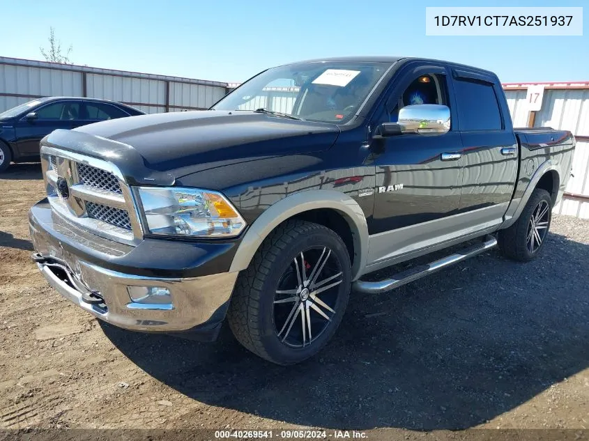 2010 Dodge Ram 1500 Laramie VIN: 1D7RV1CT7AS251937 Lot: 40269541