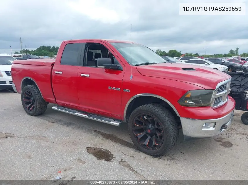 1D7RV1GT9AS259659 2010 Dodge Ram 1500 Slt/Sport/Trx