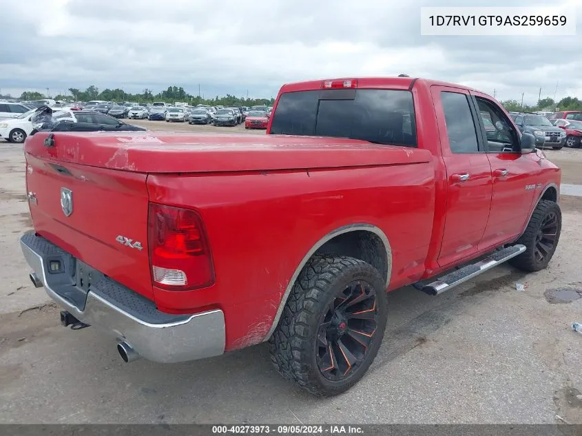 1D7RV1GT9AS259659 2010 Dodge Ram 1500 Slt/Sport/Trx