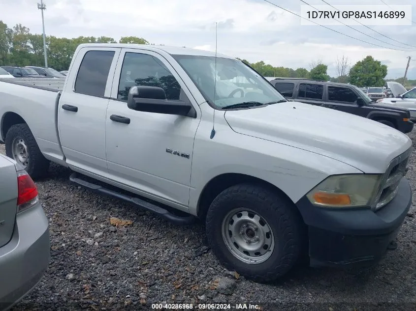 2010 Dodge Ram 1500 St VIN: 1D7RV1GP8AS146899 Lot: 40286968