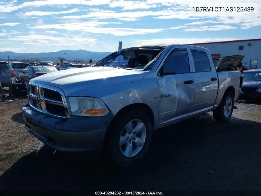 2010 Dodge Ram 1500 St VIN: 1D7RV1CT1AS125489 Lot: 40294232