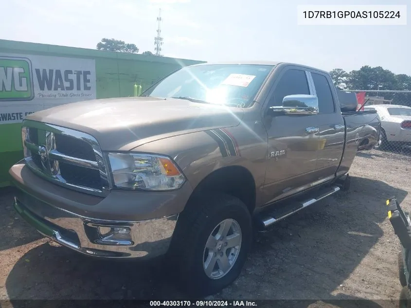 1D7RB1GP0AS105224 2010 Dodge Ram 1500 Slt/Sport/Trx