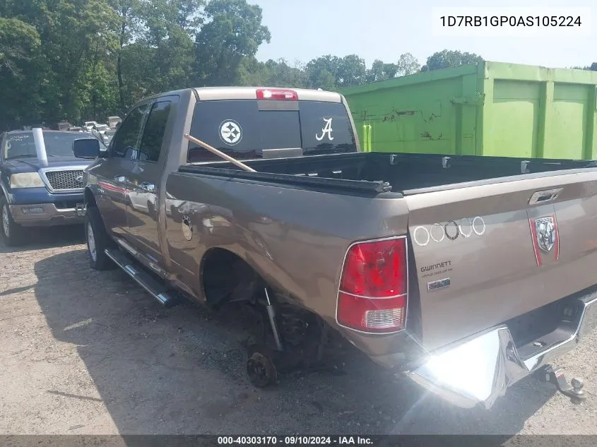 1D7RB1GP0AS105224 2010 Dodge Ram 1500 Slt/Sport/Trx