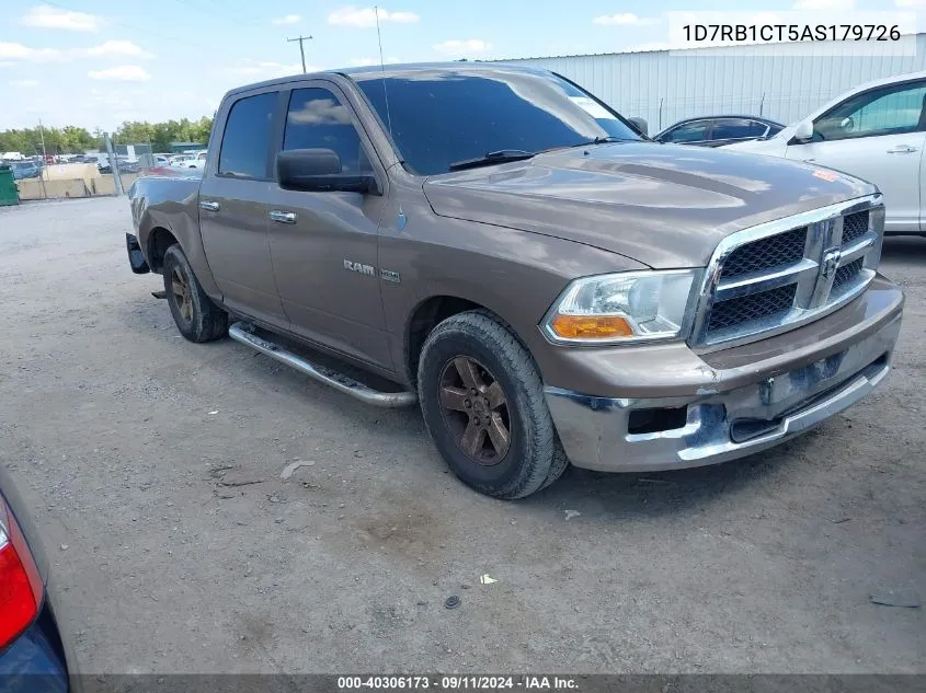 2010 Dodge Ram 1500 Slt/Sport/Trx VIN: 1D7RB1CT5AS179726 Lot: 40306173