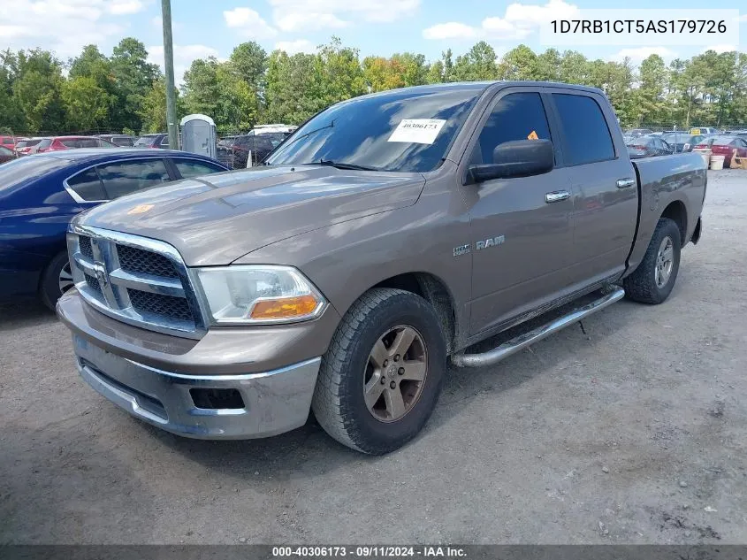 2010 Dodge Ram 1500 Slt/Sport/Trx VIN: 1D7RB1CT5AS179726 Lot: 40306173