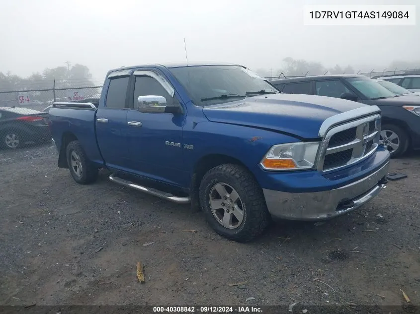 2010 Dodge Ram 1500 VIN: 1D7RV1GT4AS149084 Lot: 40308842