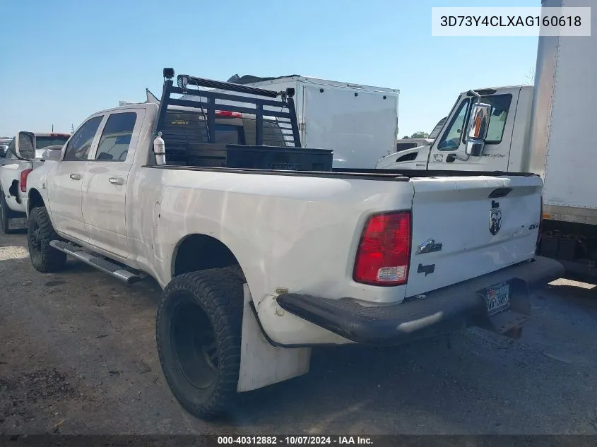 2010 Dodge Ram 3500 Slt VIN: 3D73Y4CLXAG160618 Lot: 40312882