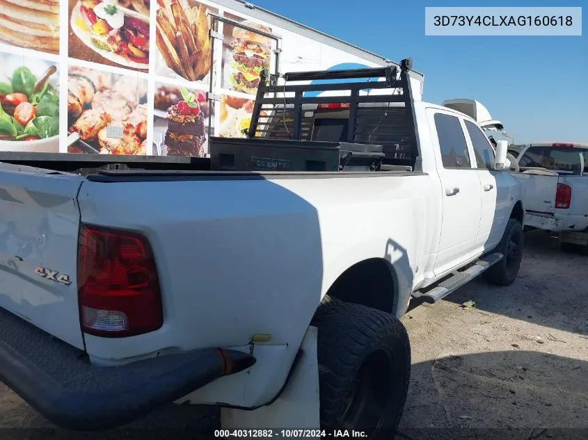 2010 Dodge Ram 3500 Slt VIN: 3D73Y4CLXAG160618 Lot: 40312882