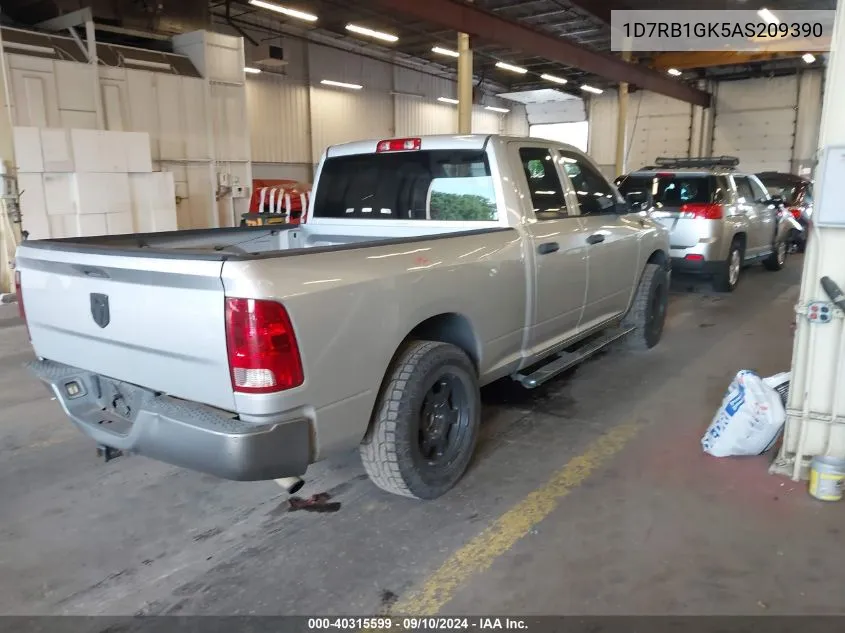 2010 Dodge Ram 1500 St VIN: 1D7RB1GK5AS209390 Lot: 40315599