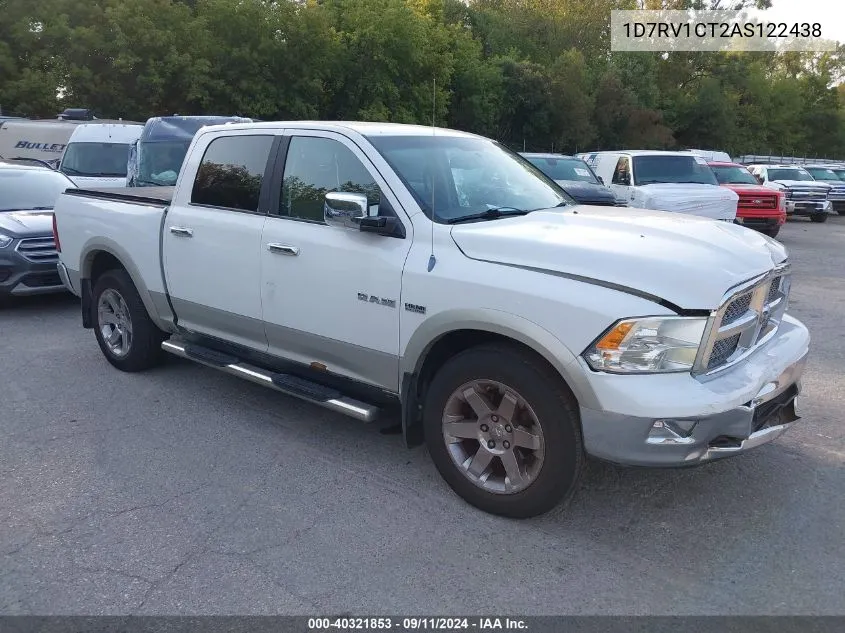 2010 Dodge Ram 1500 VIN: 1D7RV1CT2AS122438 Lot: 40321853