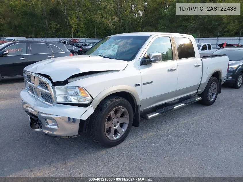 2010 Dodge Ram 1500 VIN: 1D7RV1CT2AS122438 Lot: 40321853