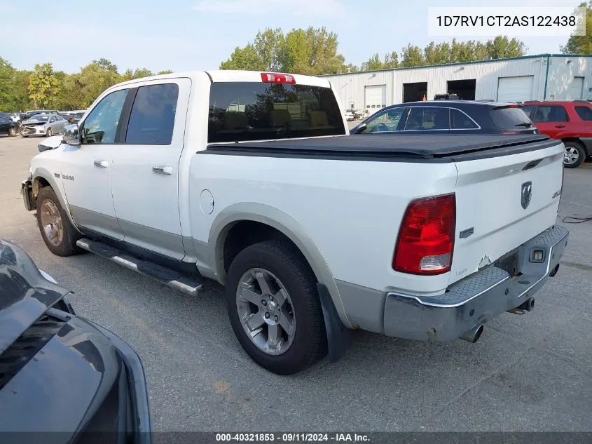 2010 Dodge Ram 1500 VIN: 1D7RV1CT2AS122438 Lot: 40321853