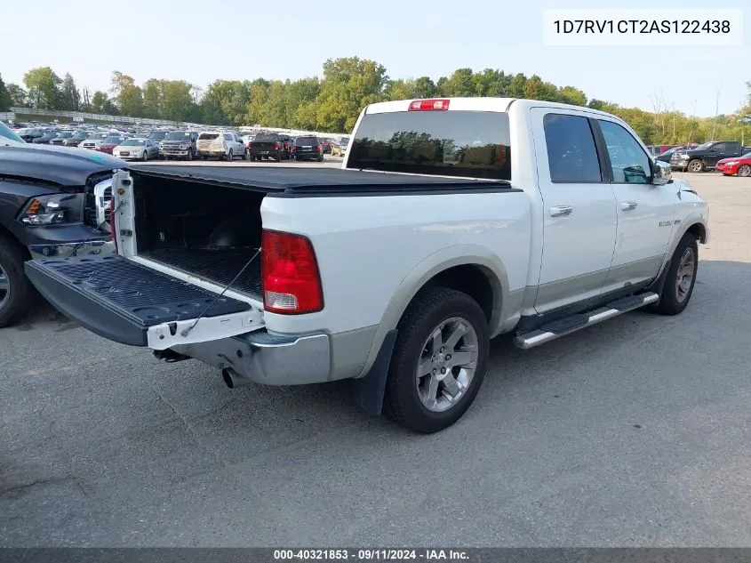 1D7RV1CT2AS122438 2010 Dodge Ram 1500