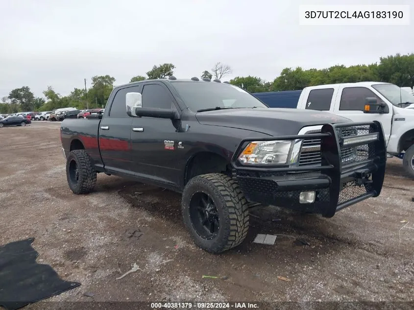 2010 Dodge Ram 2500 Laramie VIN: 3D7UT2CL4AG183190 Lot: 40381379