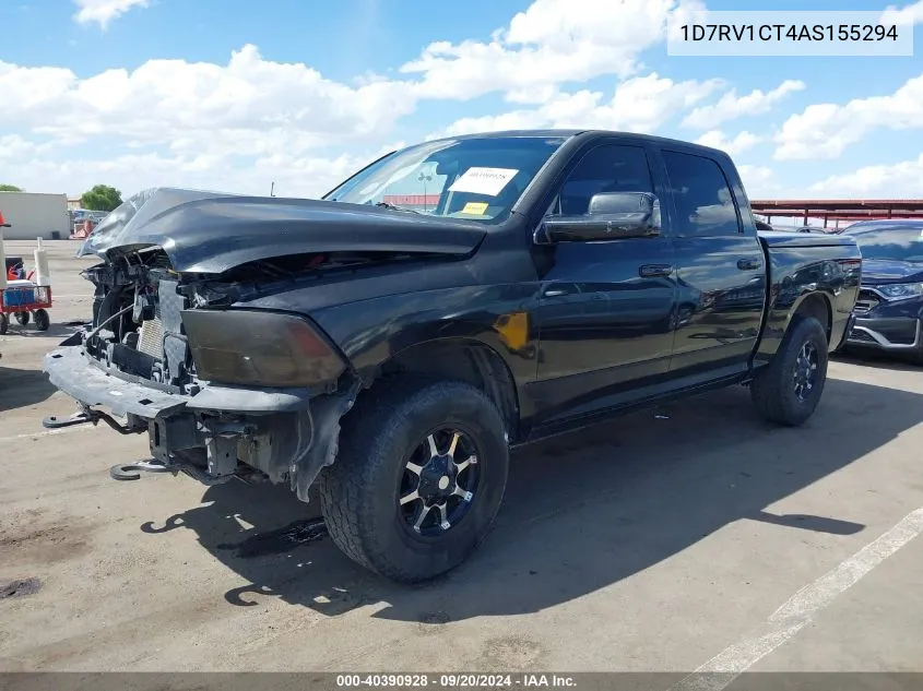 2010 Dodge Ram 1500 Slt/Sport/Trx VIN: 1D7RV1CT4AS155294 Lot: 40390928