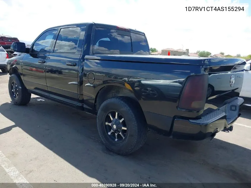 2010 Dodge Ram 1500 Slt/Sport/Trx VIN: 1D7RV1CT4AS155294 Lot: 40390928