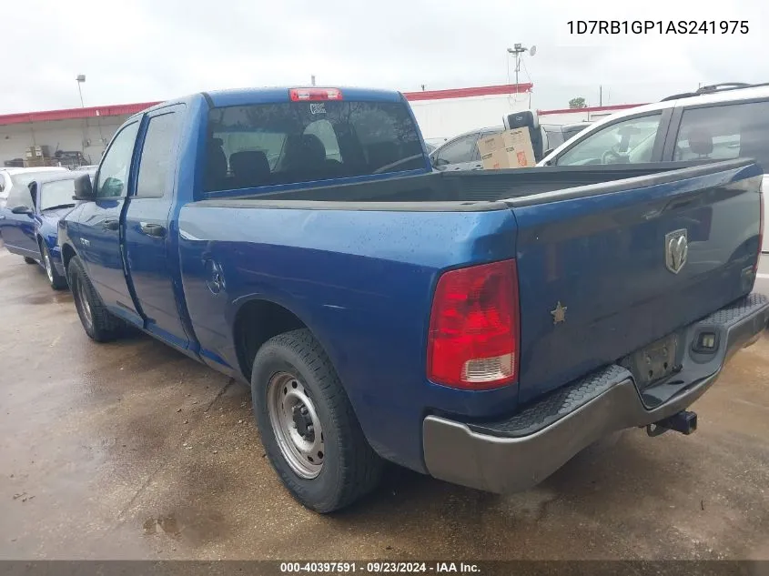 1D7RB1GP1AS241975 2010 Dodge Ram 1500 St