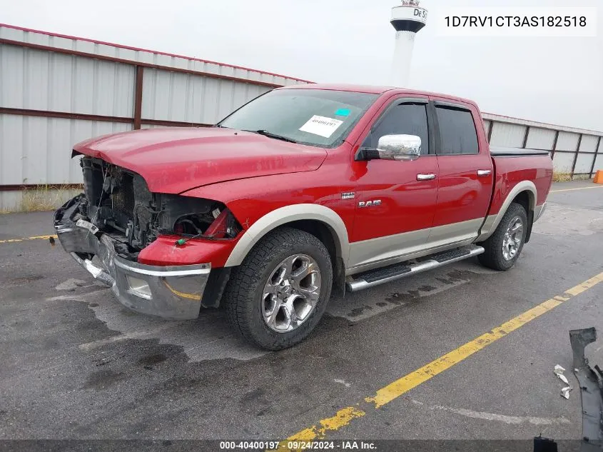 2010 Dodge Ram 1500 VIN: 1D7RV1CT3AS182518 Lot: 40400197