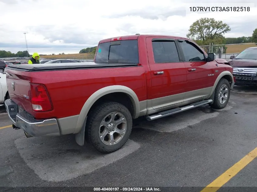 2010 Dodge Ram 1500 VIN: 1D7RV1CT3AS182518 Lot: 40400197