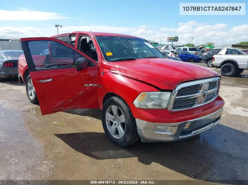 1D7RB1CT7AS247847 2010 Dodge Ram 1500 Slt/Sport/Trx