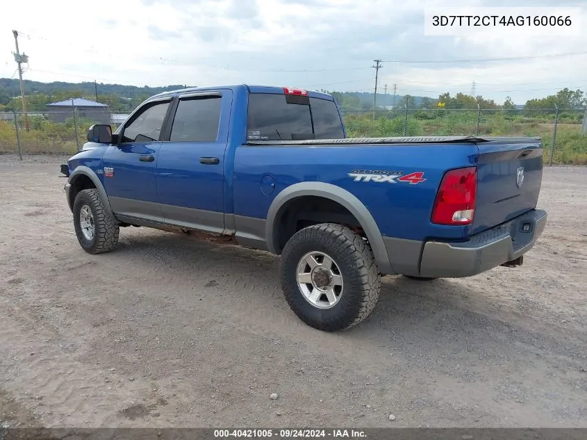 2010 Dodge Ram 2500 Slt VIN: 3D7TT2CT4AG160066 Lot: 40421005