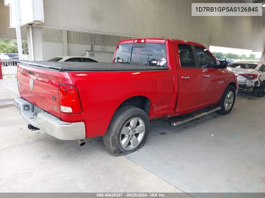 2010 Dodge Ram 1500 Slt/Sport/Trx VIN: 1D7RB1GP5AS126845 Lot: 40436287