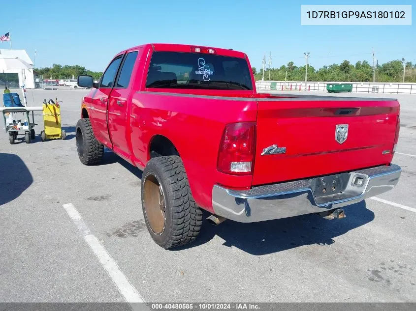 2010 Dodge Ram 1500 Slt/Sport/Trx VIN: 1D7RB1GP9AS180102 Lot: 40480585