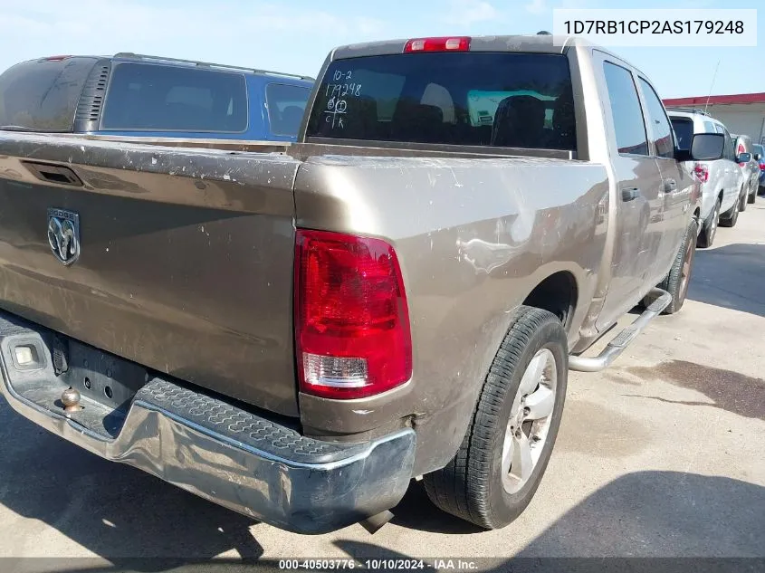 2010 Dodge Ram 1500 VIN: 1D7RB1CP2AS179248 Lot: 40503776