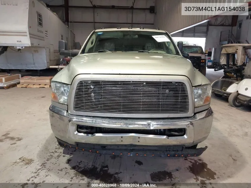 2010 Dodge Ram 3500 VIN: 3D73M4CL1AG154038 Lot: 40528968