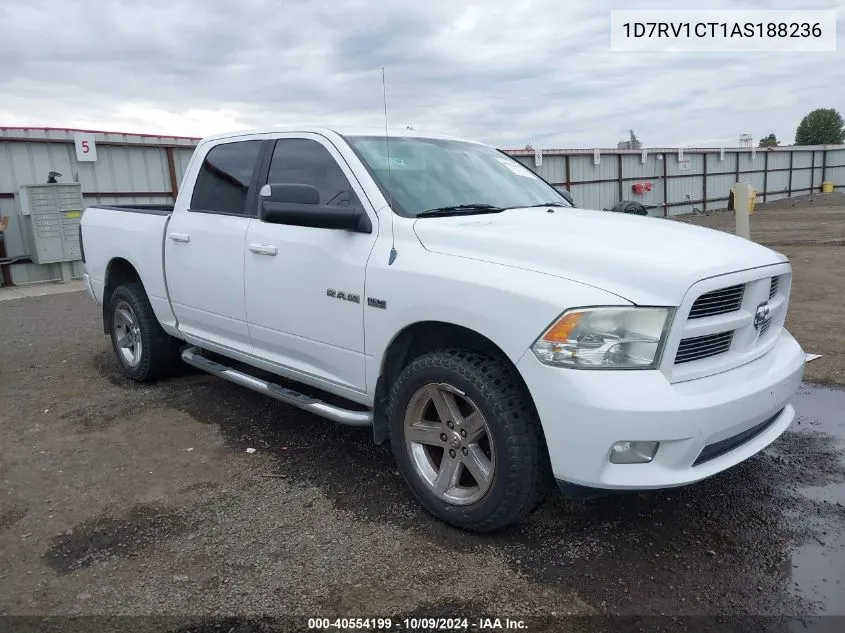 2010 Dodge Ram 1500 Slt/Sport/Trx VIN: 1D7RV1CT1AS188236 Lot: 40554199