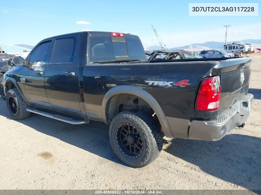 2010 Dodge Ram 2500 Slt VIN: 3D7UT2CL3AG117228 Lot: 40558822