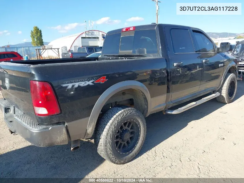 2010 Dodge Ram 2500 Slt VIN: 3D7UT2CL3AG117228 Lot: 40558822