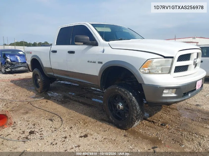 2010 Dodge Ram 1500 VIN: 1D7RV1GTXAS256978 Lot: 40578818