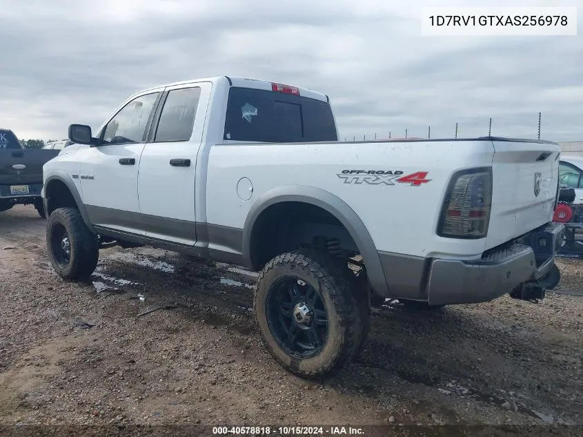 2010 Dodge Ram 1500 VIN: 1D7RV1GTXAS256978 Lot: 40578818