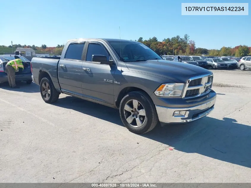 2010 Dodge Ram 1500 Slt/Sport/Trx VIN: 1D7RV1CT9AS142234 Lot: 40597528