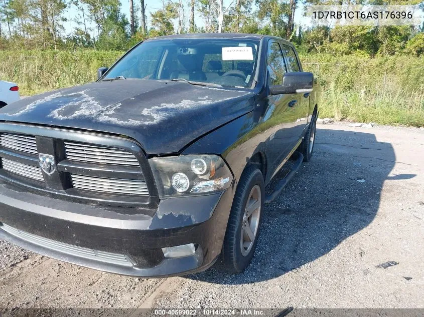 2010 Dodge Ram 1500 Slt/Sport/Trx VIN: 1D7RB1CT6AS176396 Lot: 40599022