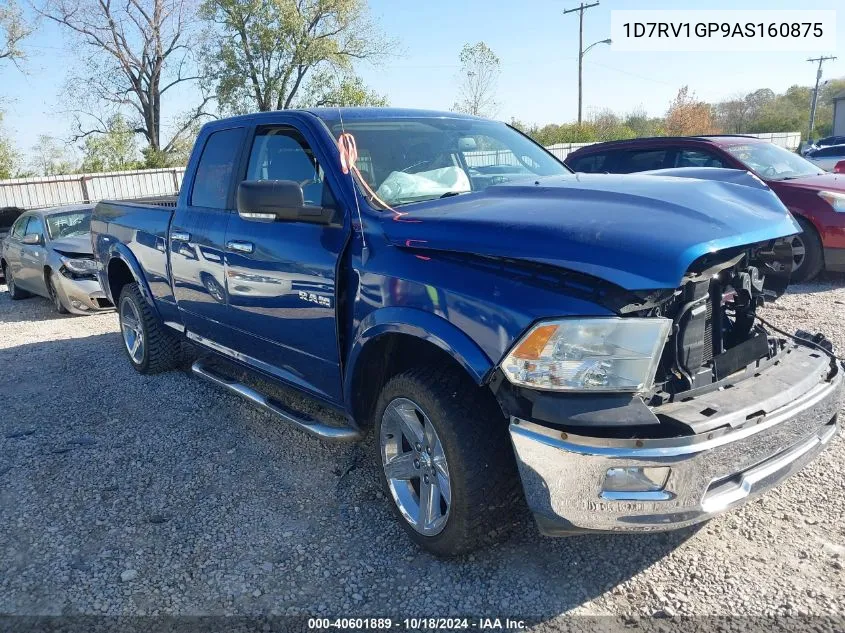 2010 Dodge Ram 1500 Slt/Sport/Trx VIN: 1D7RV1GP9AS160875 Lot: 40601889