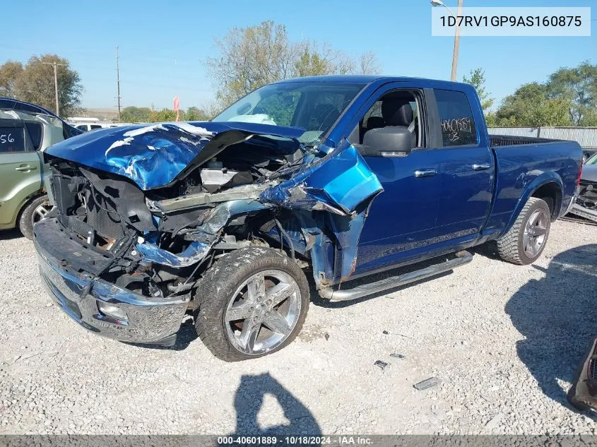 2010 Dodge Ram 1500 Slt/Sport/Trx VIN: 1D7RV1GP9AS160875 Lot: 40601889