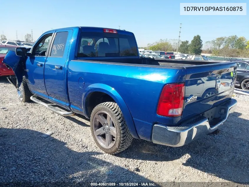 2010 Dodge Ram 1500 Slt/Sport/Trx VIN: 1D7RV1GP9AS160875 Lot: 40601889