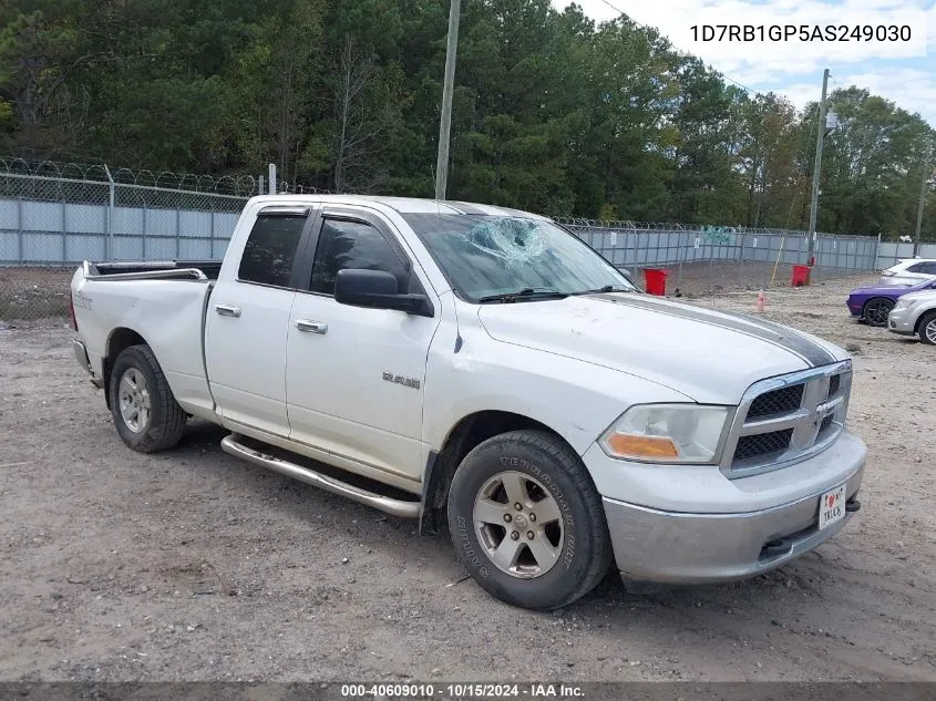 2010 Dodge Ram 1500 Slt/Sport/Trx VIN: 1D7RB1GP5AS249030 Lot: 40609010