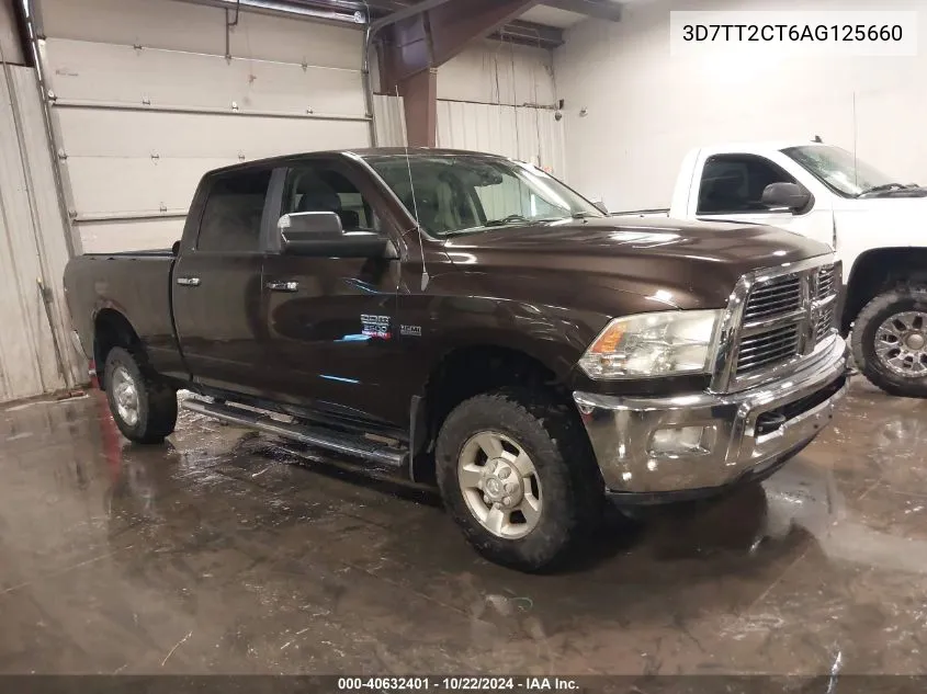 2010 Dodge Ram 2500 Slt VIN: 3D7TT2CT6AG125660 Lot: 40632401