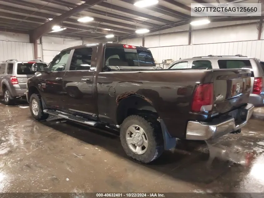 2010 Dodge Ram 2500 Slt VIN: 3D7TT2CT6AG125660 Lot: 40632401