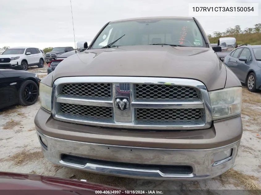 2010 Dodge Ram 1500 Laramie VIN: 1D7RV1CT3AS150054 Lot: 40634997